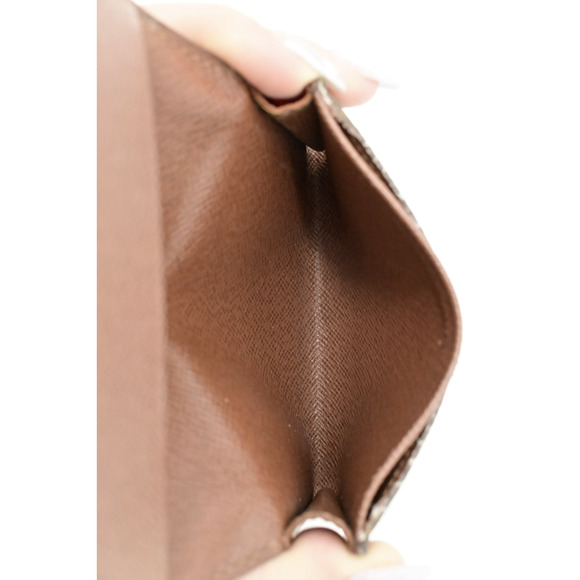 Authentic Louis Vuitton Monogram Credit Card Case ID Holder Pouch Business Card - Picture 10 of 13